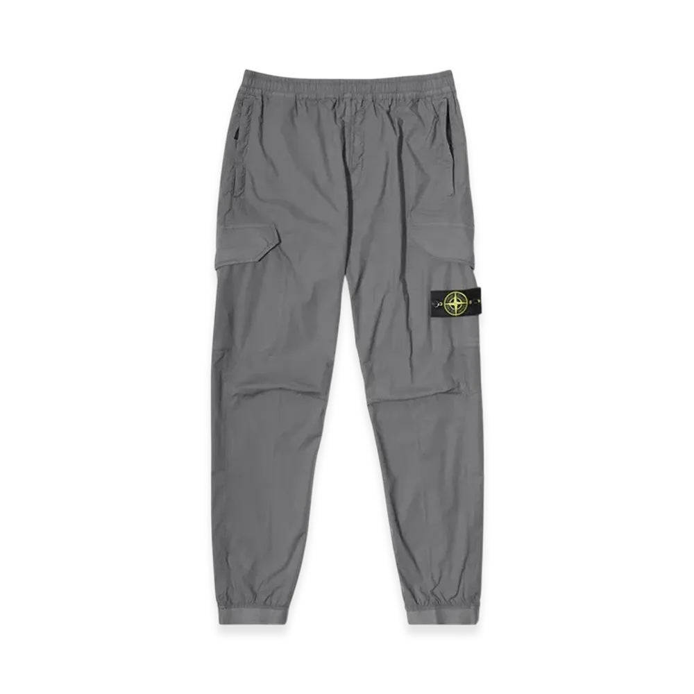 Stone Island 31403 Stretch Cotton Canvas Cargo Pants - 20SS "Pewter Grey"