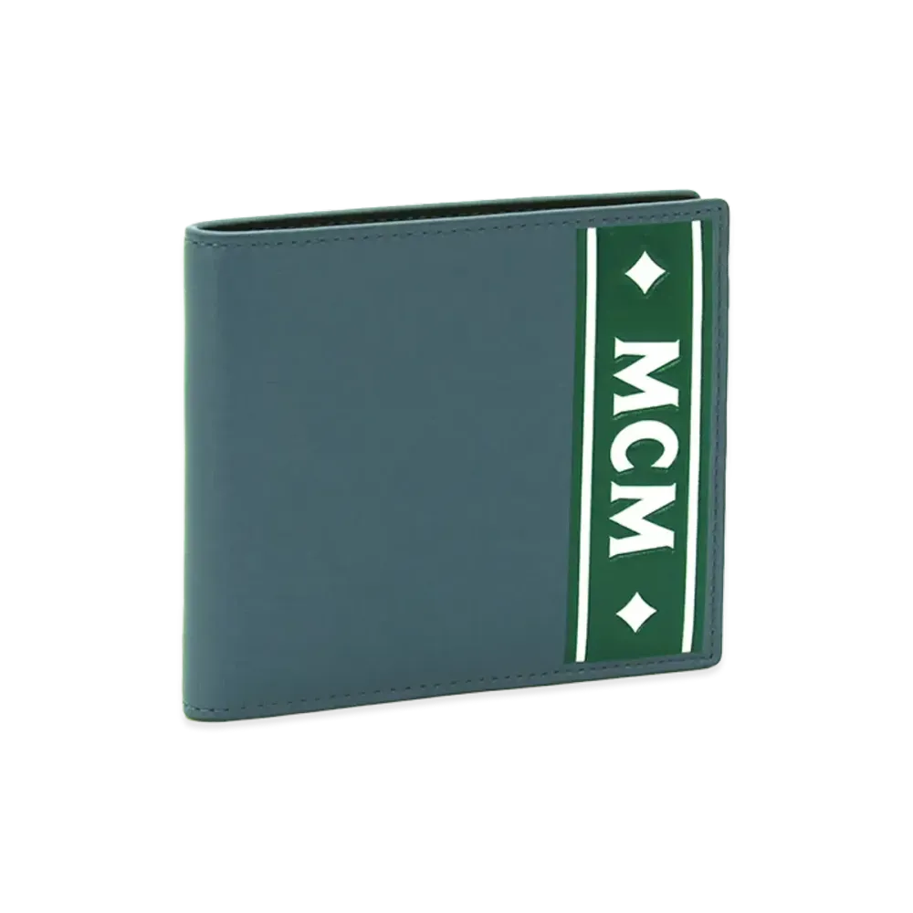 MCM Bi-Fold Wallet "Luft Blue"