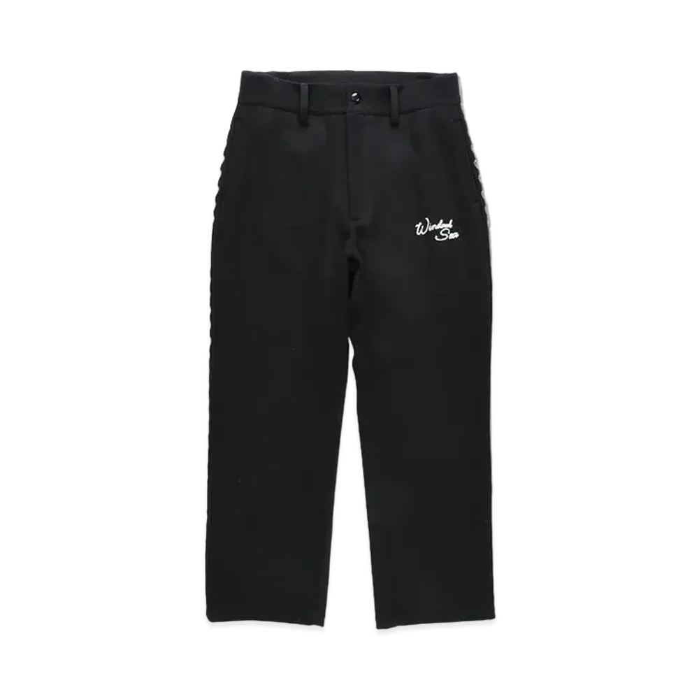 WIND AND SEA Bolero Line Trousers "Black"