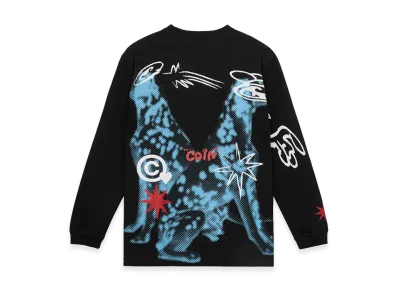 GDC x COIN PARKING DELIVERY Two Dogs Long Tee "Black"
