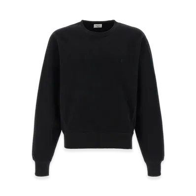 Saint Laurent Cassandre Sweatshirt "Black"