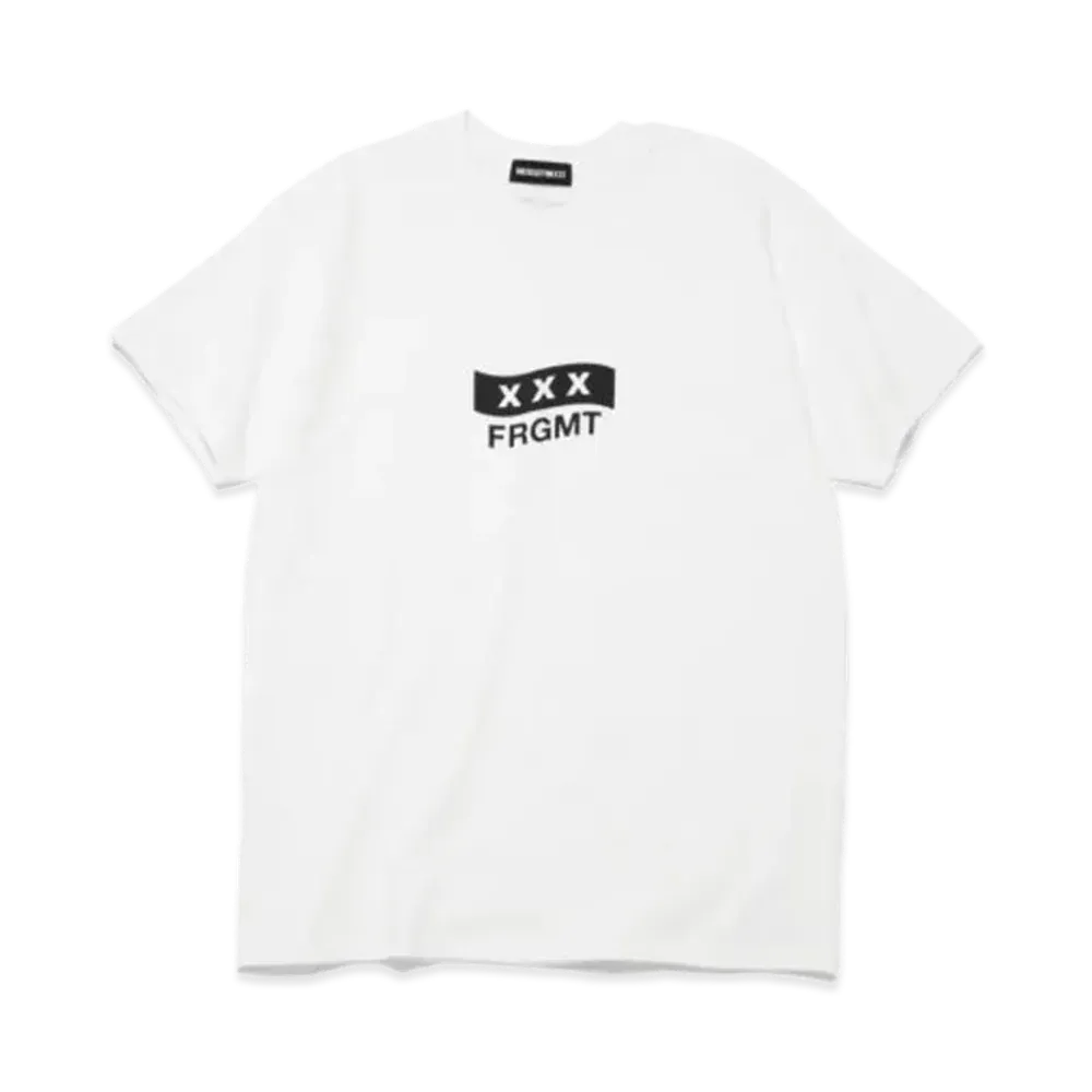 GOD SELECTION XXX x FRAGMENT T-Shirt GX-S25-12FST-05 "White"