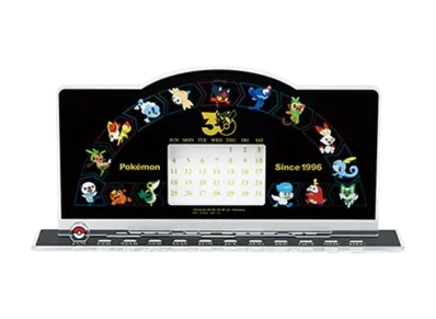 BANDAI "Ichiban Kuji" -Pokemon 30th ANNIVERSARY vol.2- A Prize 30th Anniversary Acrylic Perpetual Calendar