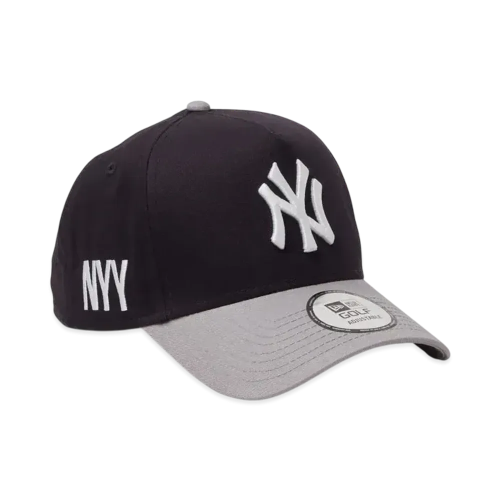 NEW ERA Golf 9Forty A-Frame MLB 2-Tone New York Yankees "Navy/Gray"