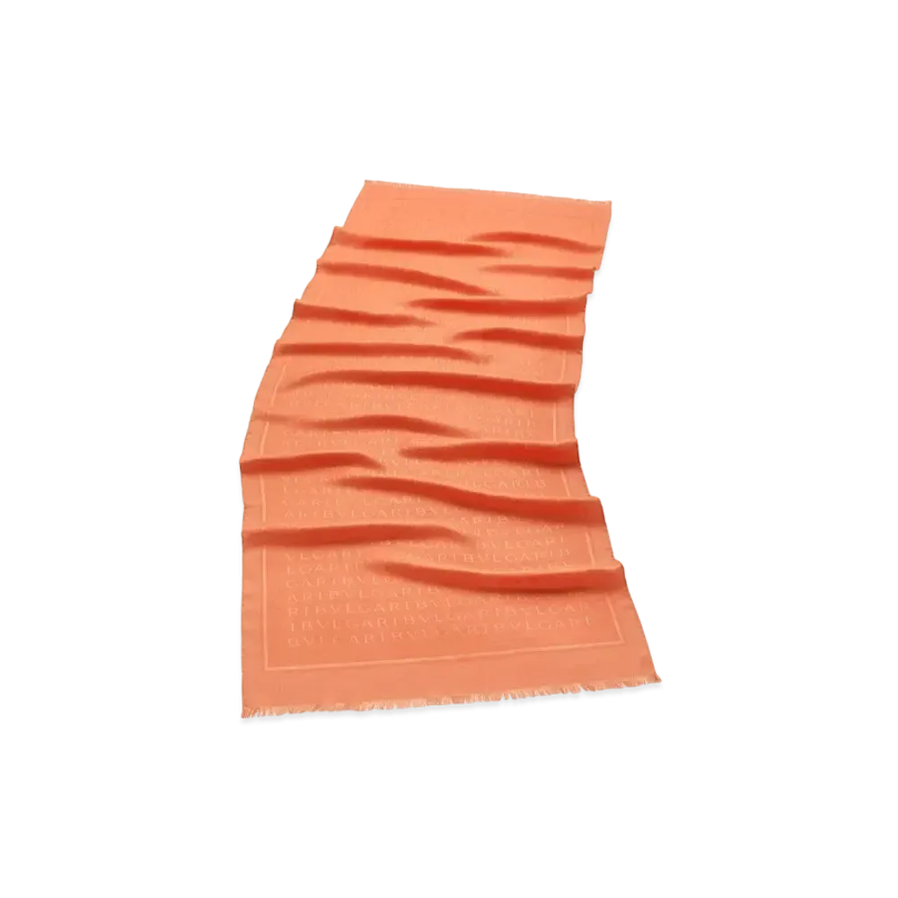 BVLGARI Logomania Stole "Orange"