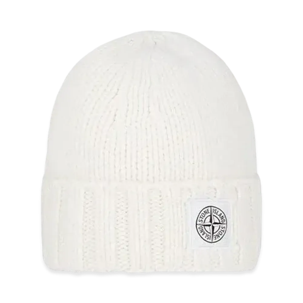 Stone Island N17B6 GEELONG WOOL "Natural White"