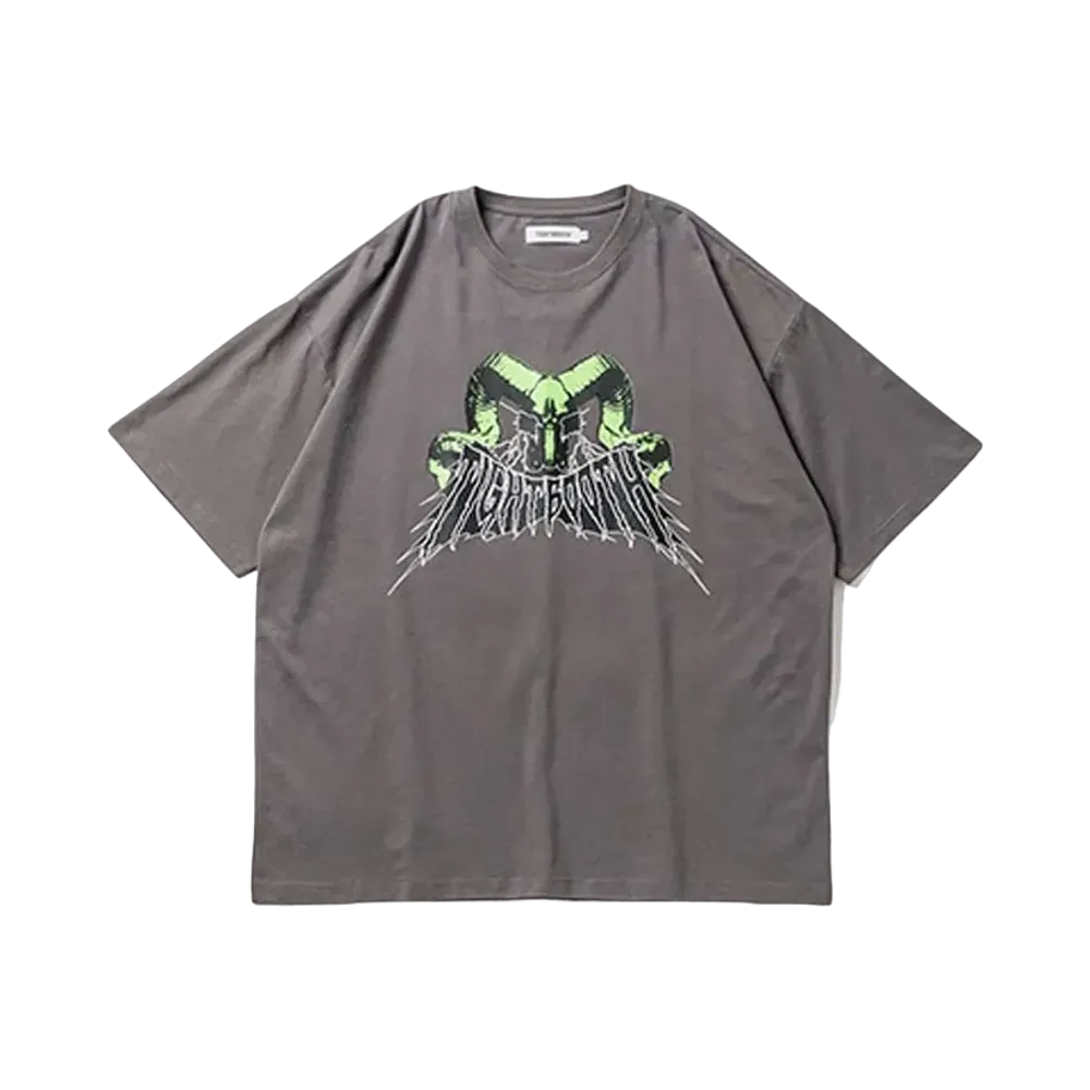 TIGHTBOOTH Horn T-Shirt "Charcoal"