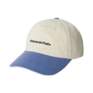 thisisneverthat T-Logo Cap "Ivory/Blue"