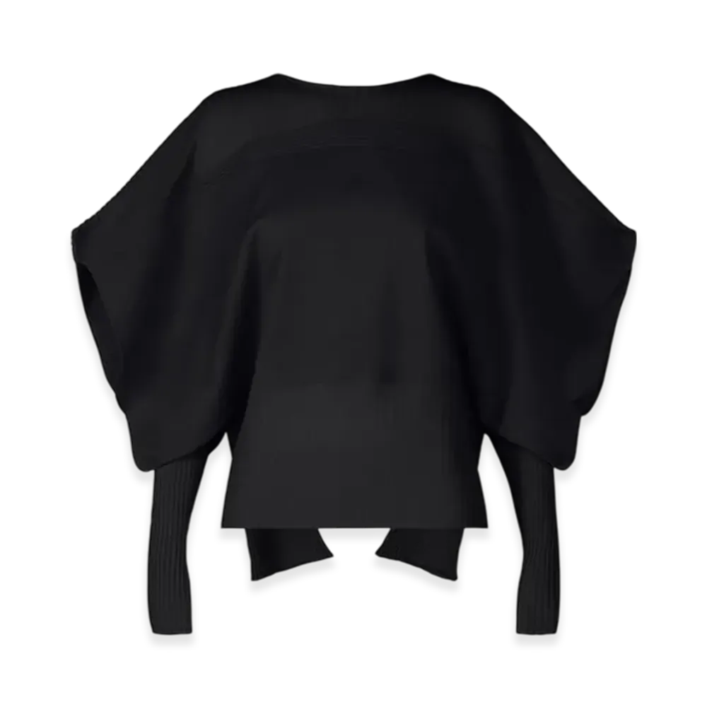 ISSEY MIYAKE Thin And Thick Knit "Black"