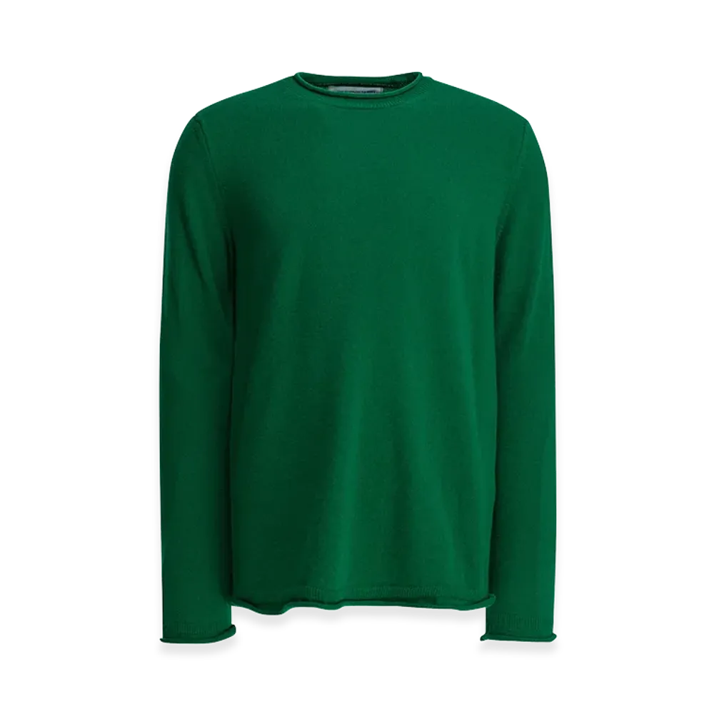 COMME des GARCONS SHIRT Wool Crewneck Sweater "Green"