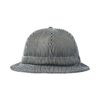 Supreme Stripe Mesh Bell Hat "Black"