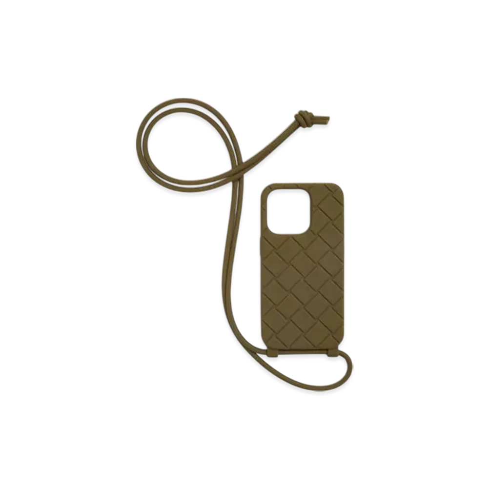 Bottega Veneta Strap Tech Rubber Iphone 14 Pro Case "Mad"