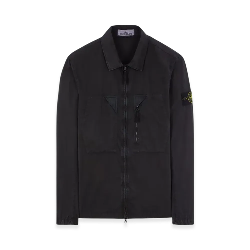 Stone Island 106WN Old Treatment Overshirt - 23SS "Steel Grey"