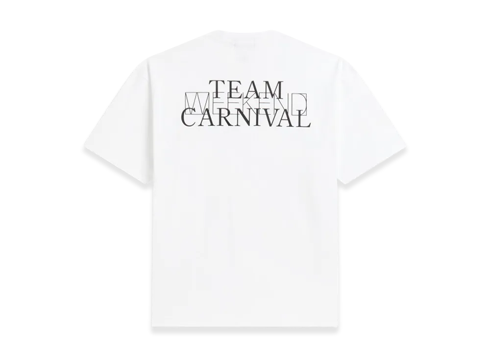 FRAGMENT x CARNIVAL x WEEKEND SEQUEL TYPO OVS T-Shirt "White"