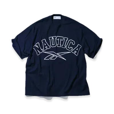 Reebok x NAUTICA Arch Logo Tee "Navy"