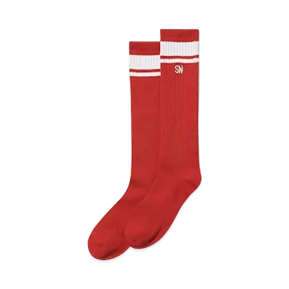 GU x UNDERCOVER UG High Socks "Red"