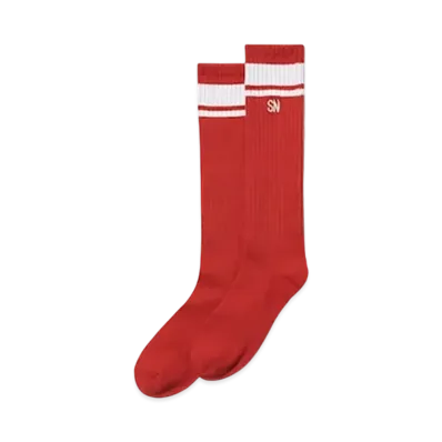 GU x UNDERCOVER UG High Socks "Red"