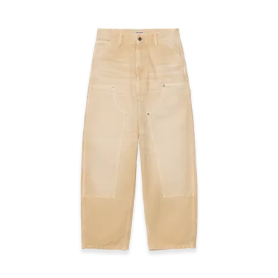 Carhartt WIP Women's Brandon Double Knee Pant "Dusty H Brown/Destroy Wash"