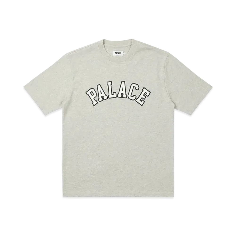 PALACE Arch Slub T-Shirt "Grey Marl"