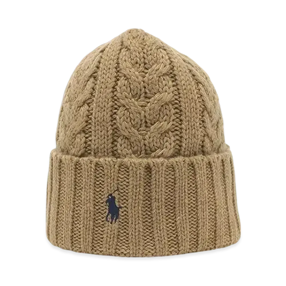 Polo Ralph Lauren Chunky Cable Beanie "Beige"
