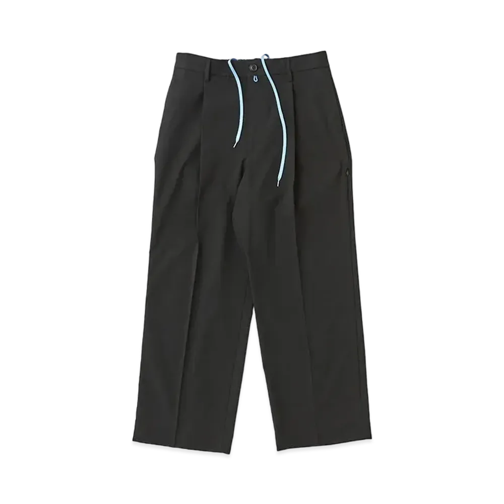 SEDAN ALL-PURPOSE Ventilation Wide Slacks "Black"