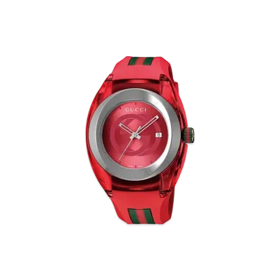 GUCCI Sync "Red/Stainless Steel"