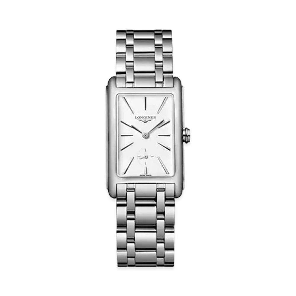 Longines Dolcevita 23.30 x 37.00 mm "Matte White/Stainless Steel" L5.512.4.11.6