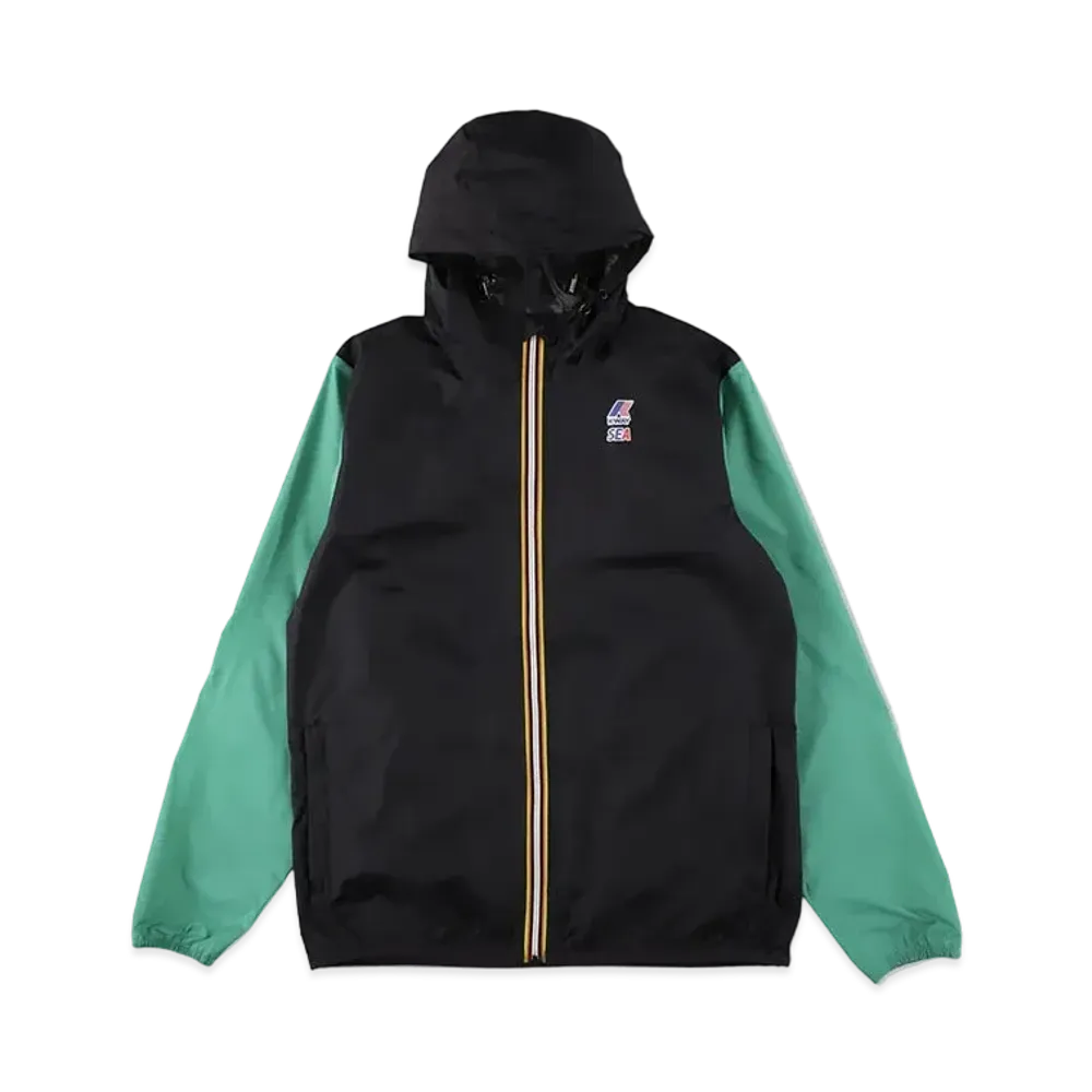 WIND AND SEA x K-WAY Claude "Usyblackpure Wevgreenmarine"