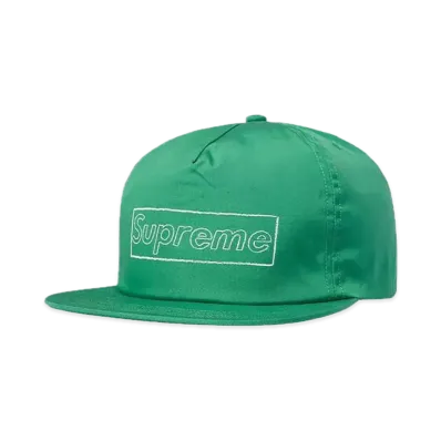 Supreme x KAWS Chalk Logo 5-Panel "Green"