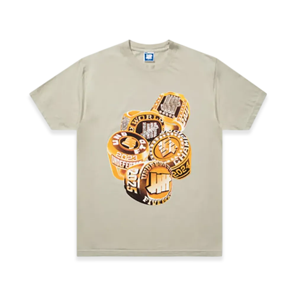 UNDEFEATED Ring S/S Tee "Tan"