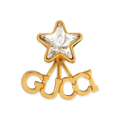 GUCCI Single Earring With Gucci Script