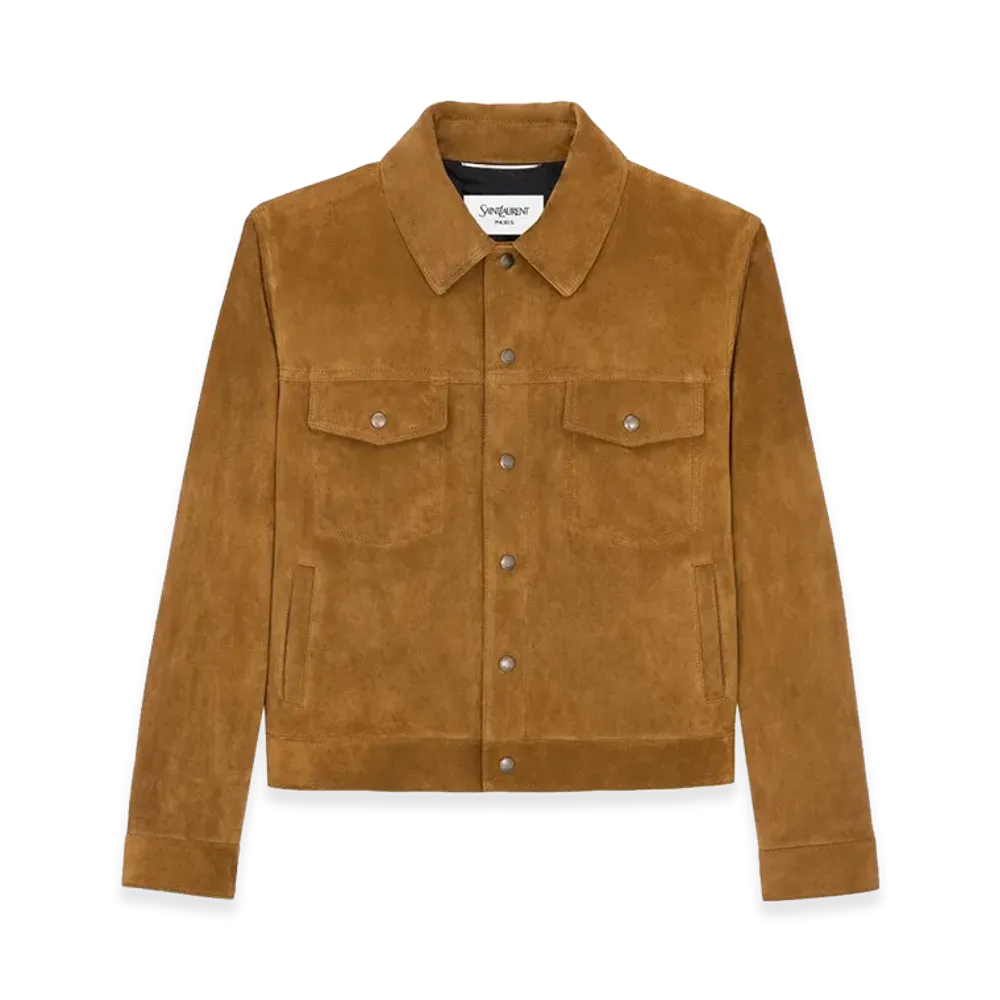 Saint Laurent Jackets "Brown"