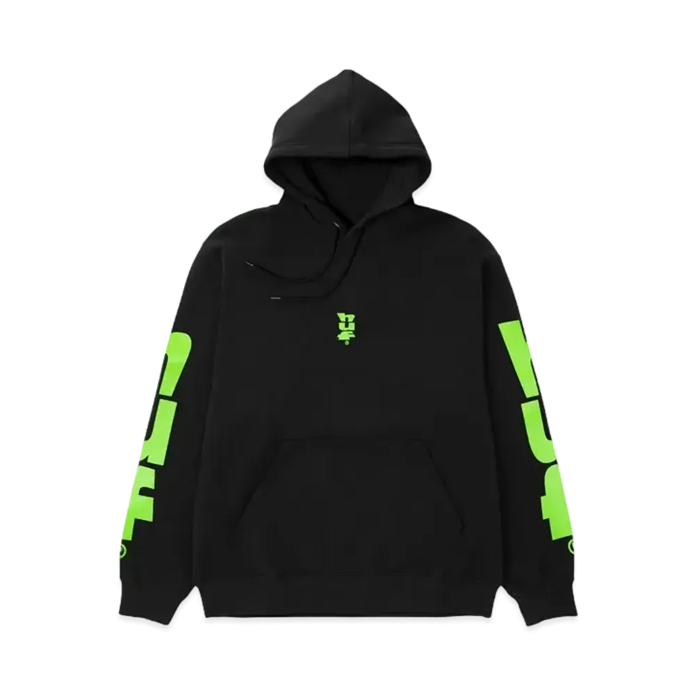 HUF Megablast Stretch Hoodie "Black"
