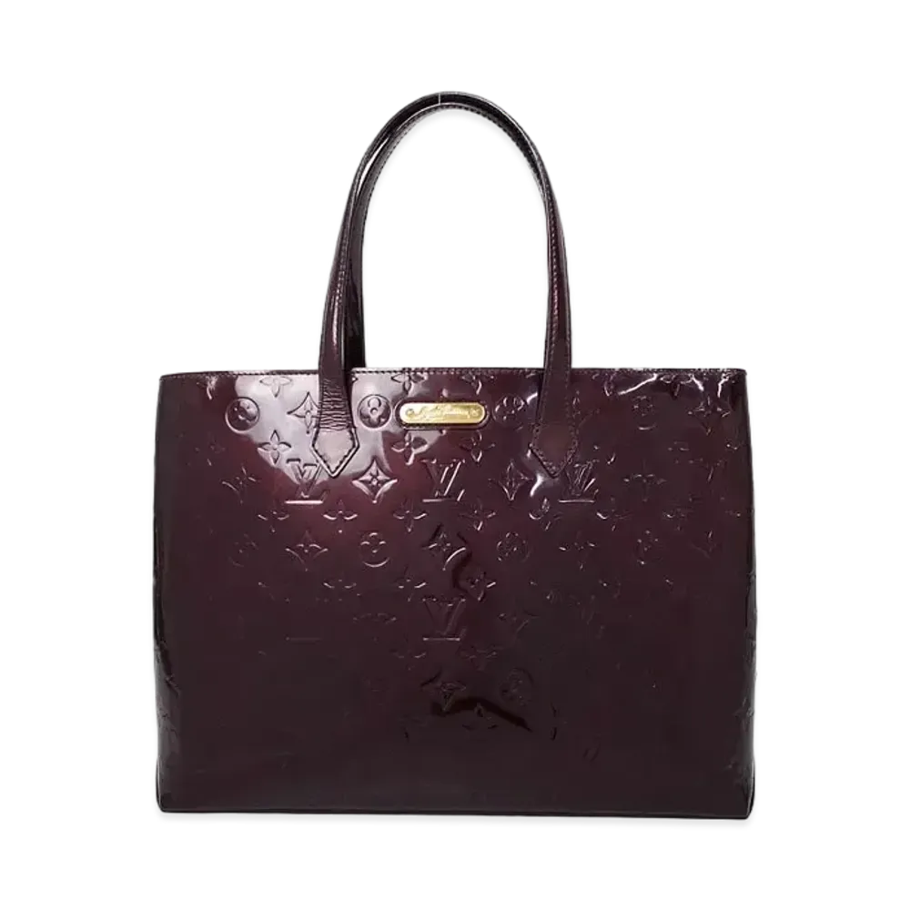 Louis Vuitton Wilshire MM Monogram Vernis "Amarant"