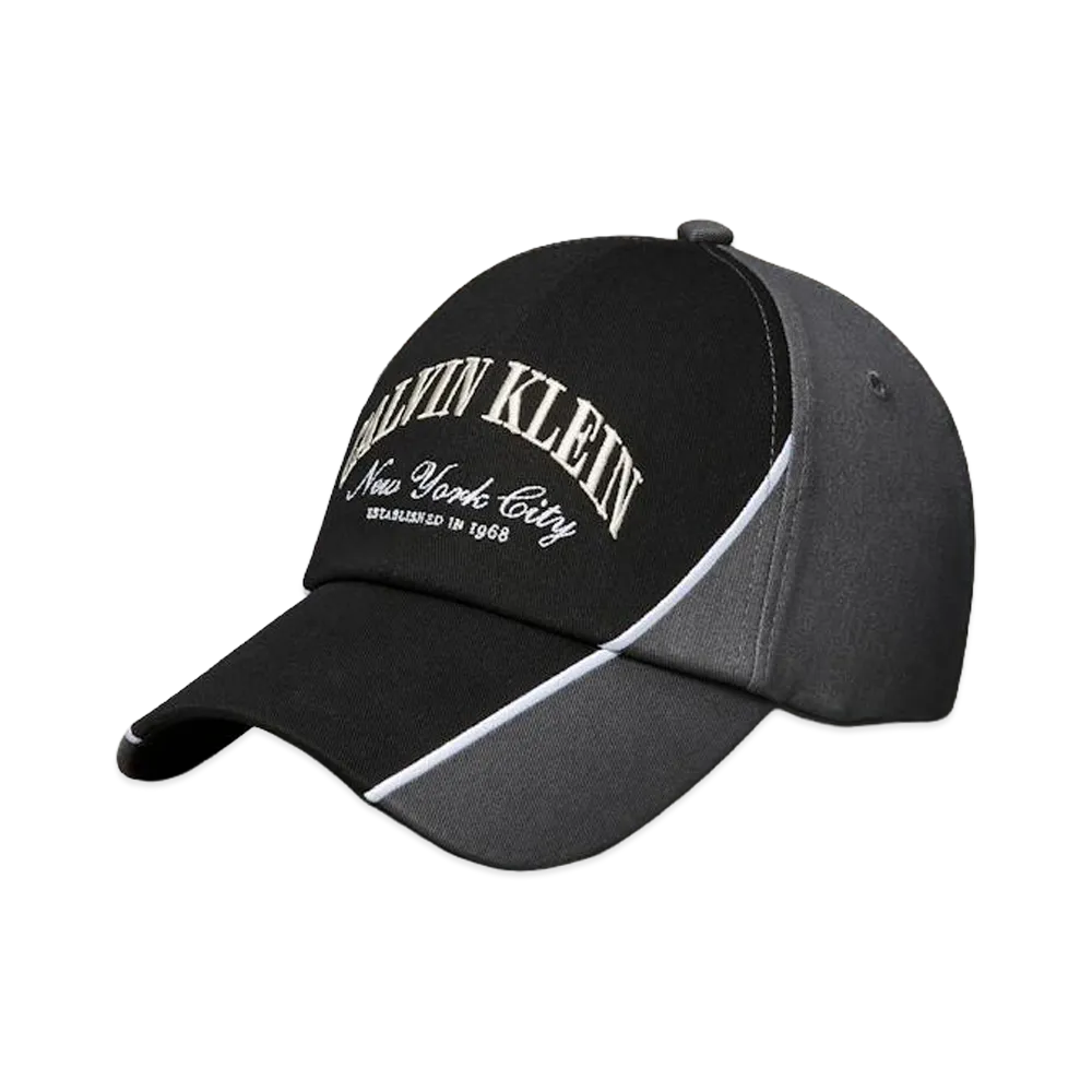 Calvin Klein Heritage Crest Dual Tone Baseball Cap "Black"