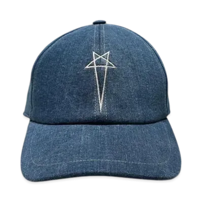 Rick Owens DRKSHDW Baseball Cap "Washed/Pearl"