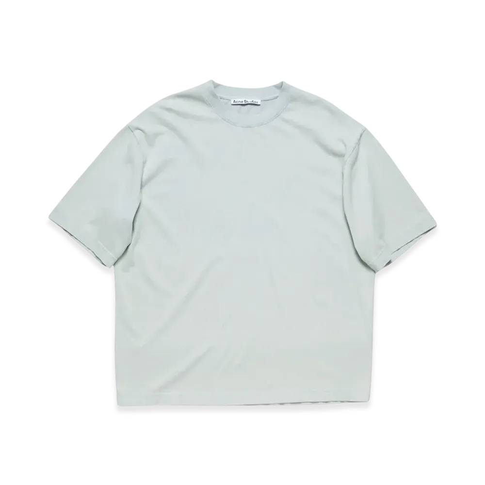 Acne Studios Relaxed Fit Crewneck T-Shirt "Soft Blue"