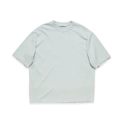 Acne Studios Relaxed Fit Crewneck T-Shirt "Soft Blue"