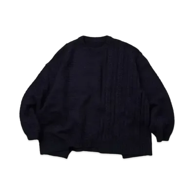 TIGHTBOOTH x GOOPiMADE Colossal Knit Sweater "Purple"