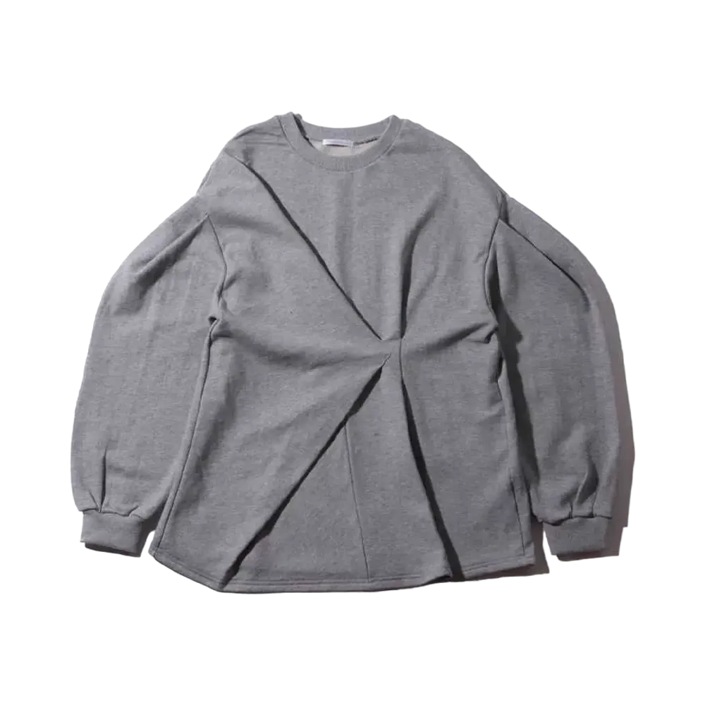 atmos pink Front Draw Sweatshirt Dress "Gray"