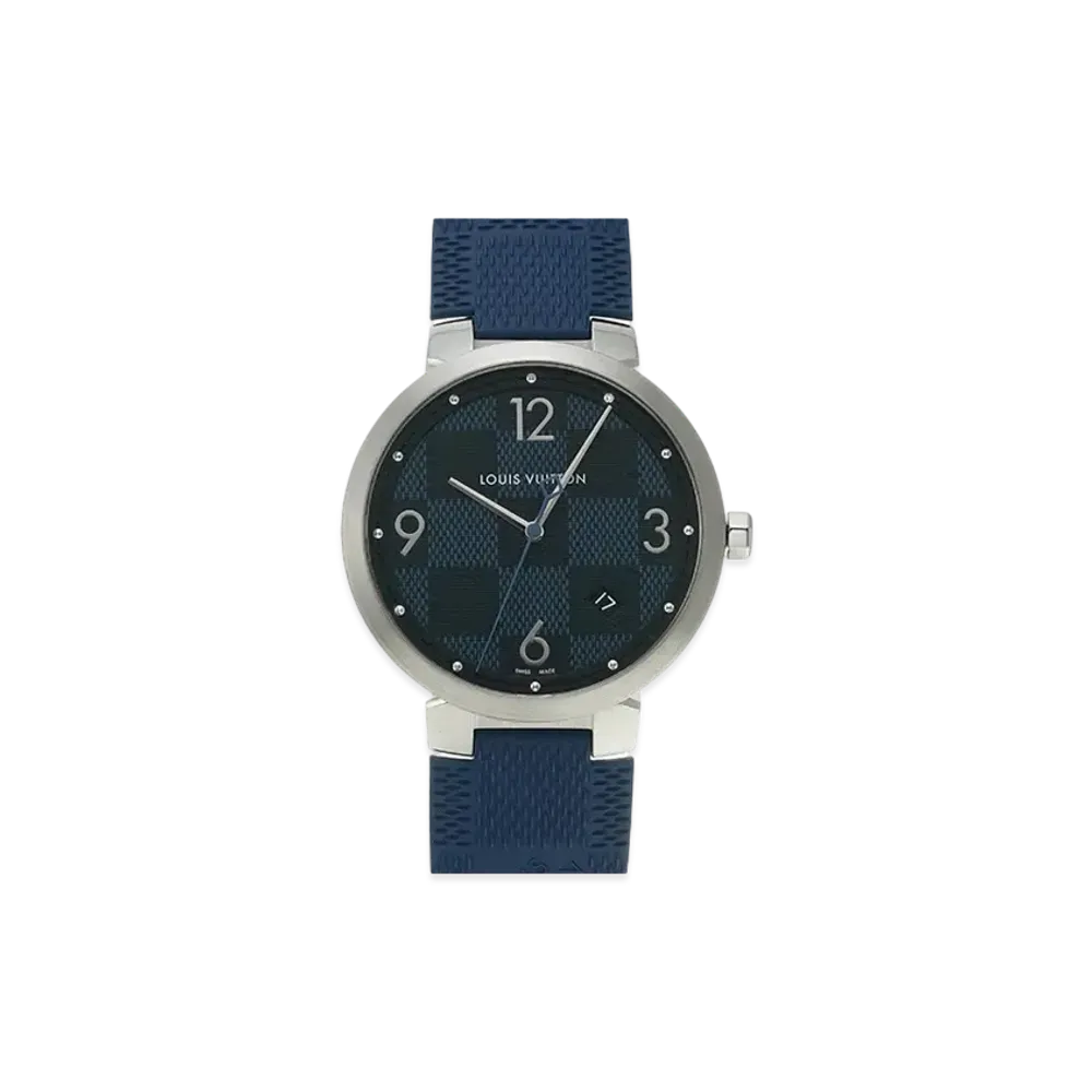 Louis Vuitton Tambour Damier Cobalt 39mm