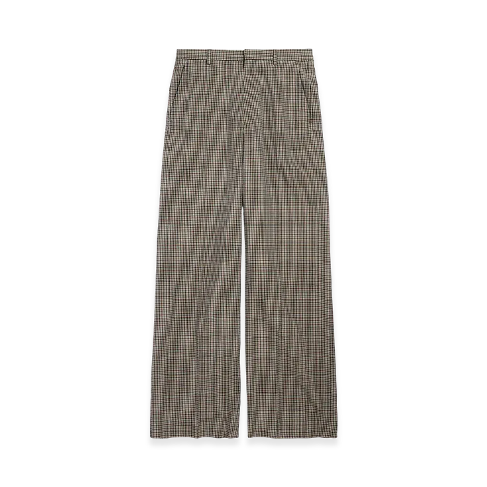 BALENCIAGA Large Tailored Pants "Khaki/Brown"