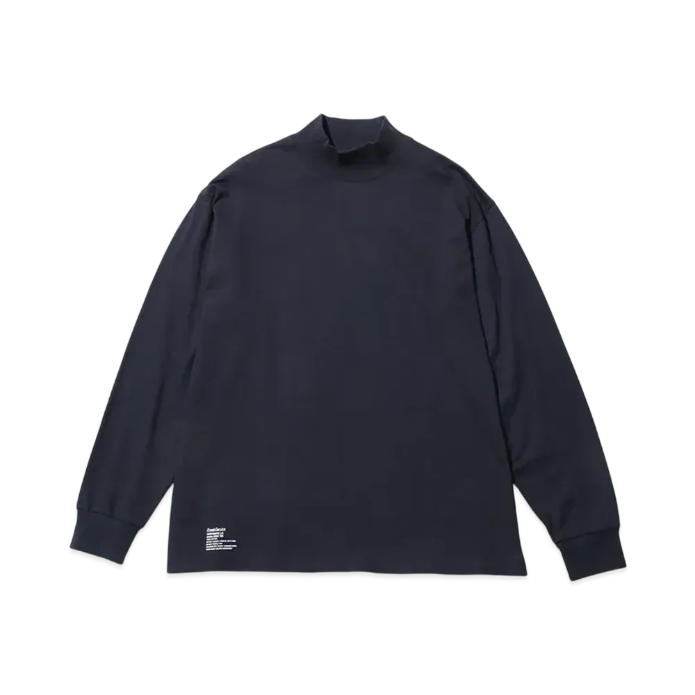 FreshService 2-Pack Corporate L/S Mock Neck Tee "Navy"