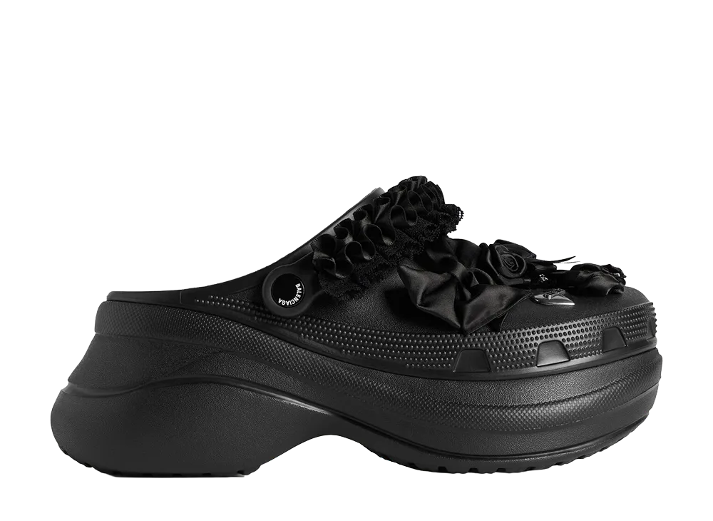 Crocs × BALENCIAGA Women's Jibbitz Mule "Black"