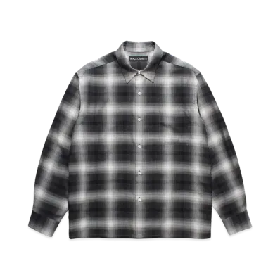 WACKO MARIA Check Regular Collor Shirt "Gray"
