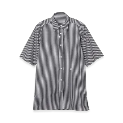 Maison Margiela Short-Sleeve Shirt "Black/White"