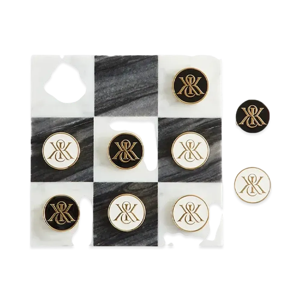 Kith Kithmas Marble Tic Tac Toe "White"