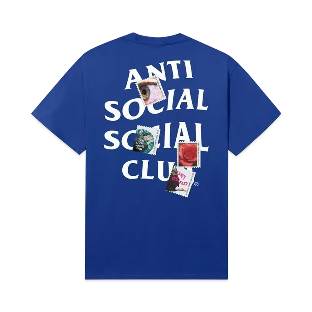 ANTI SOCIAL SOCIAL CLUB x USPS Stamps Tee "Deep Marine"