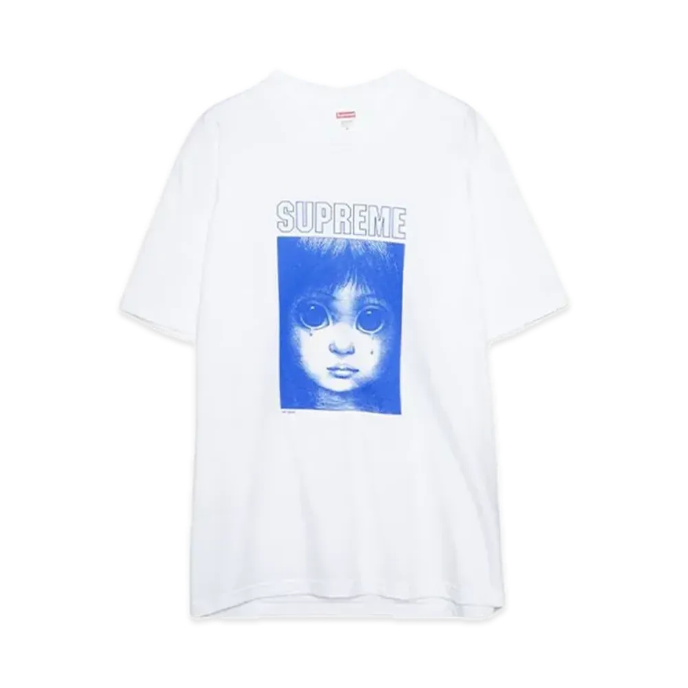 Supreme Margaret Keane Teardrop Tee "White"