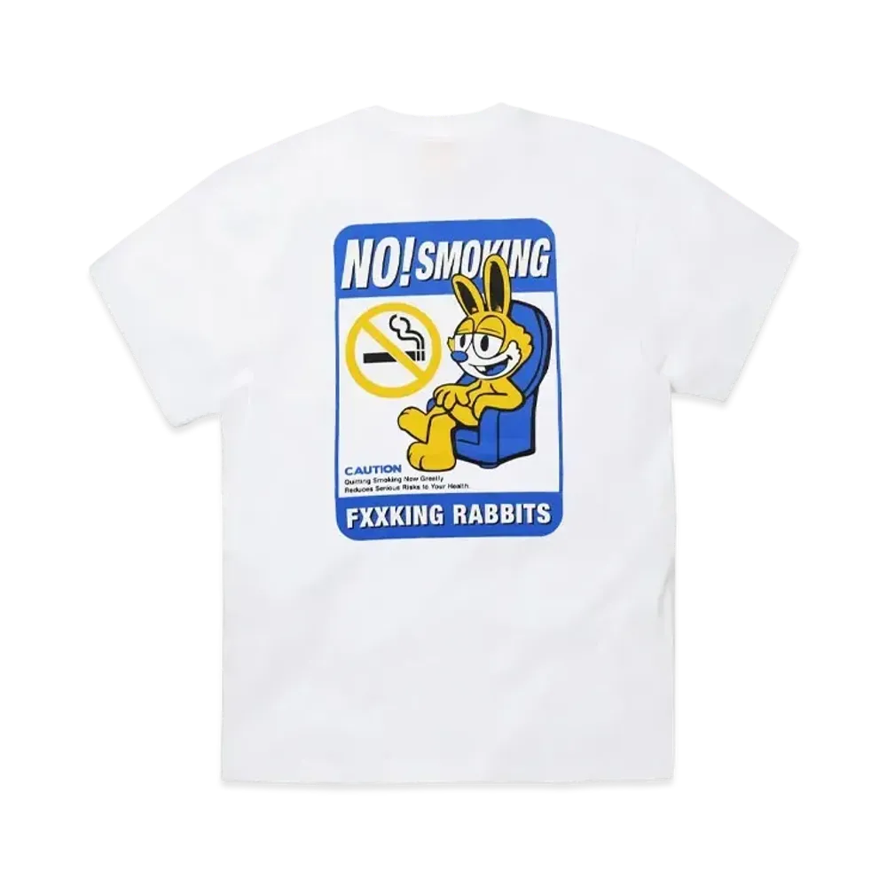 FR2 NO Smorking T-shirt "White"